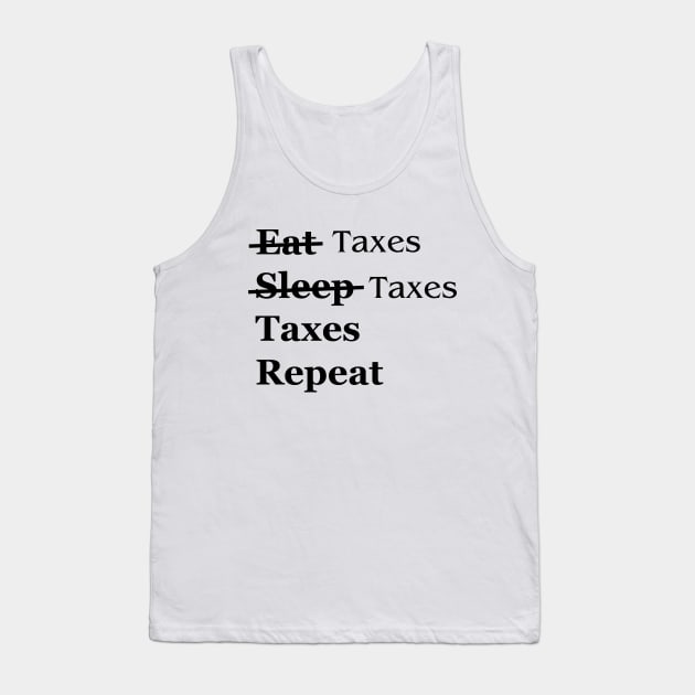 Tax accountant season women tax preparer accountant taxation Tank Top by Printopedy